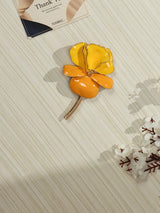 Yellow Hibiscus Brooch - TOSSIDO