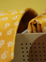 Yellow Necktie & Pocket Square Giftset - TOSSIDO