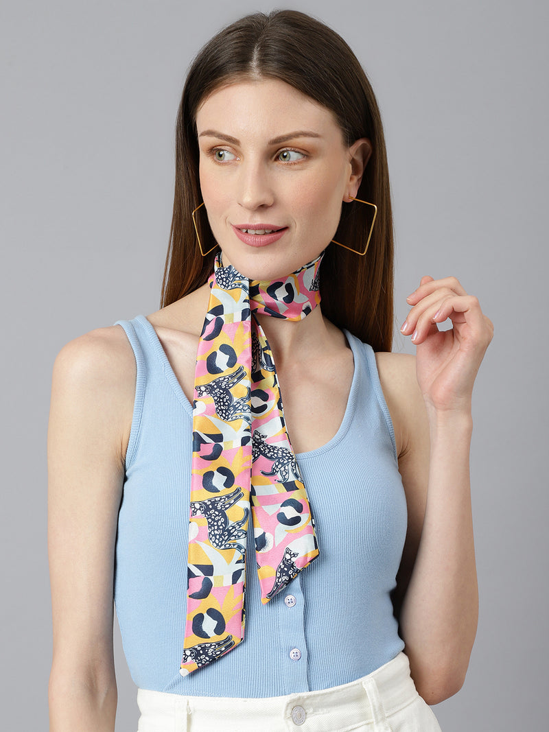 Gelato Pink Scarf and Bag Scarf Set