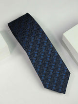Navy Blue Paisley Necktie