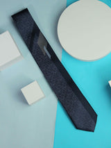 Navy Blue Handmade Silk Necktie