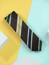 Multicolor Stripe Handmade Silk Necktie