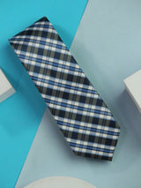 Multicolor Check Handmade Silk Necktie