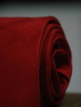 Red Abstract Woven Necktie