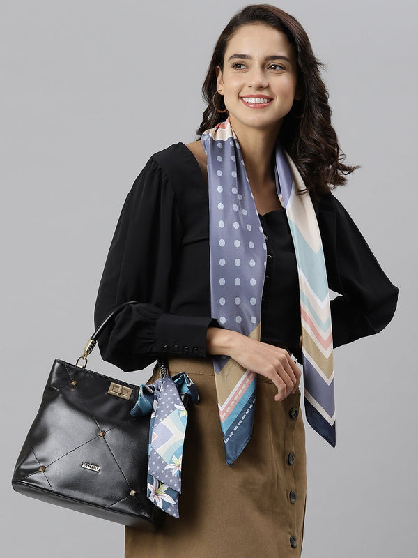 Affluence Scarf & Bag Scarf Set - TOSSIDO