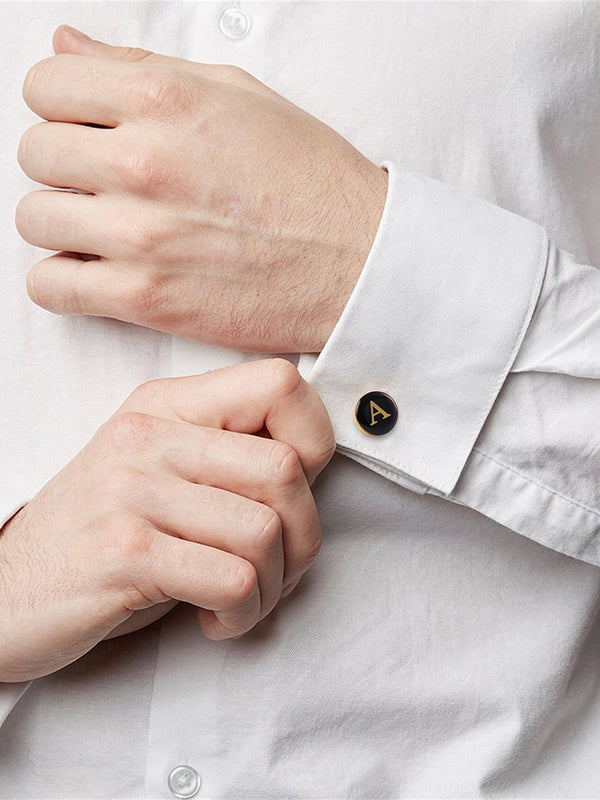 Alphabet A Cufflink - TOSSIDO
