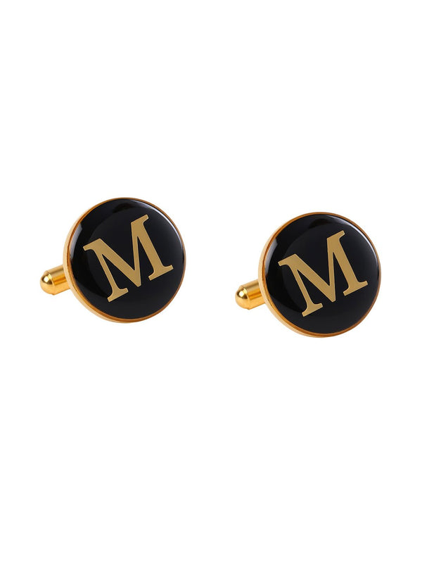 Alphabet M Cufflink - TOSSIDO