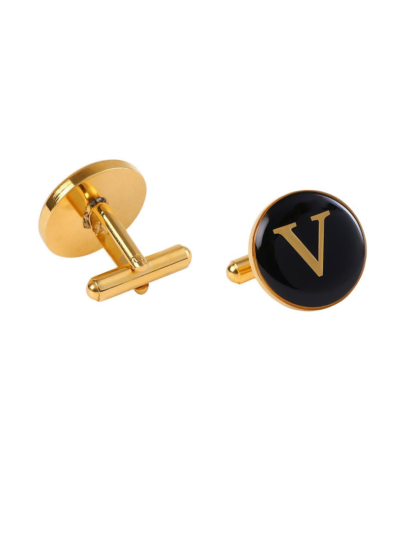 Alphabet V Cufflink - TOSSIDO