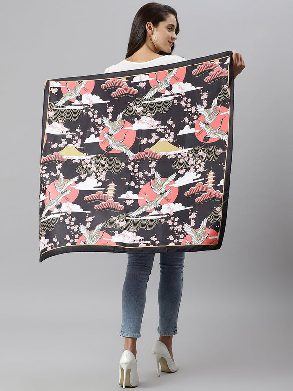 Amicable Scarf & Bag Scarf Set - TOSSIDO