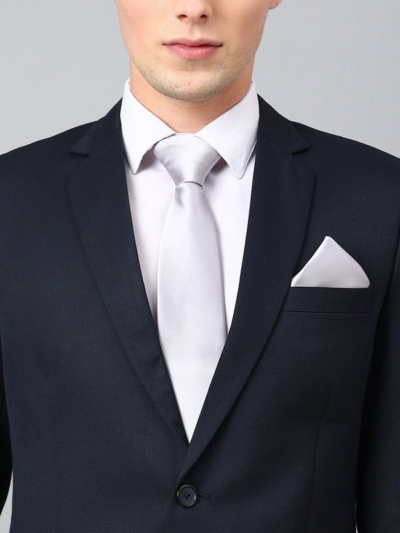 Ash Necktie & Pocket Square - TOSSIDO