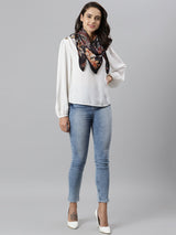 Black Beauty Scarf & Bag Scarf Set - TOSSIDO
