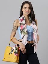 Blossom Up Scarf & Bag Scarf Set - TOSSIDO