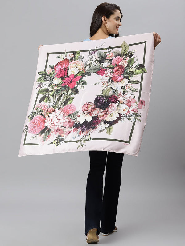 Blossom Up Scarf & Bag Scarf Set - TOSSIDO