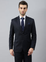 Blue Striped Necktie & Pocket Square Giftset - TOSSIDO