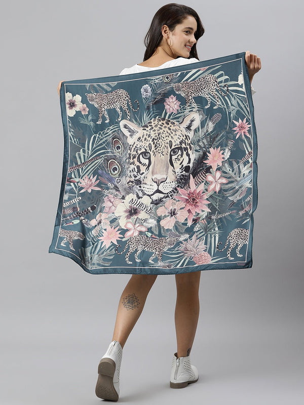 Botanic Scarf & Bag Scarf Set - TOSSIDO