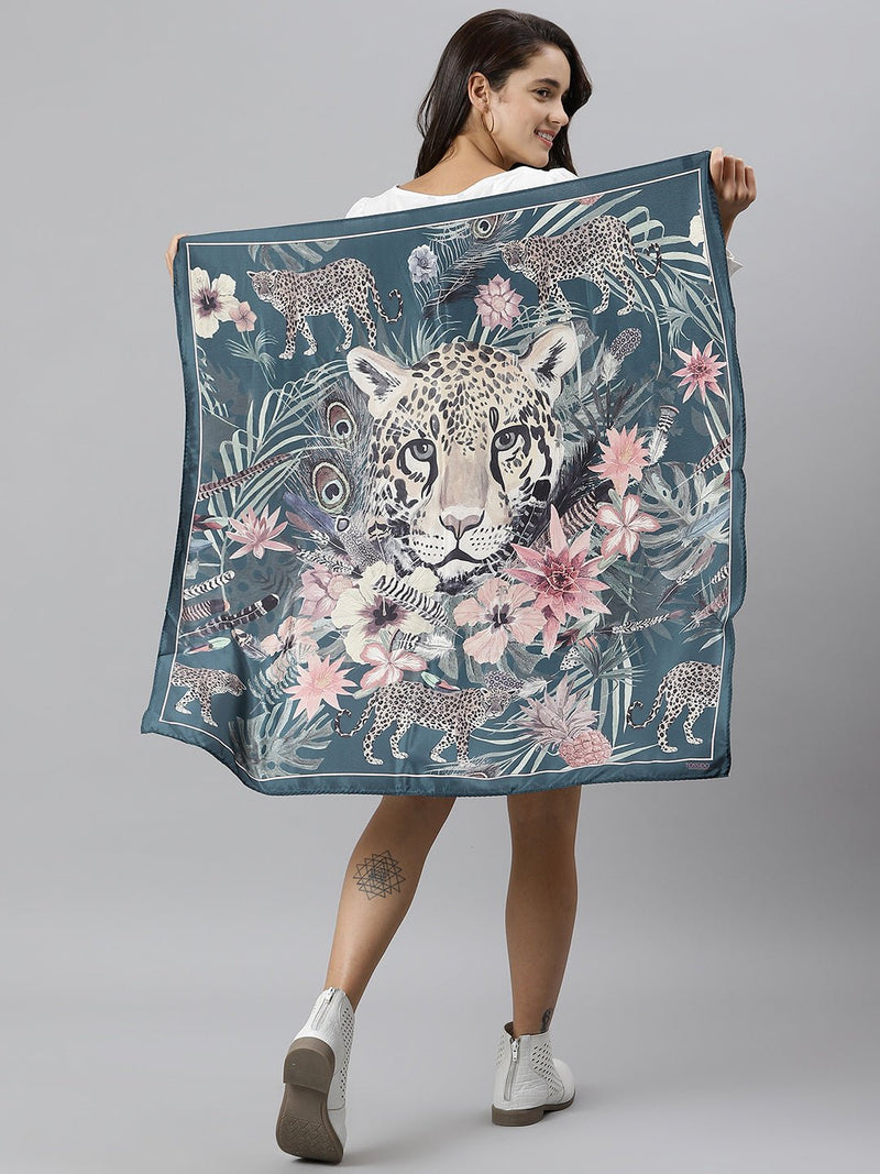Botanic Scarf & Bag Scarf Set - TOSSIDO