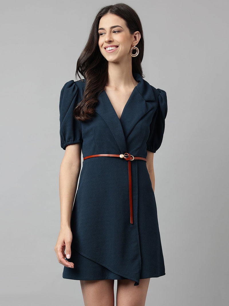 Caramel Brown Slim Vegan Leather Women's Belt - TOSSIDO