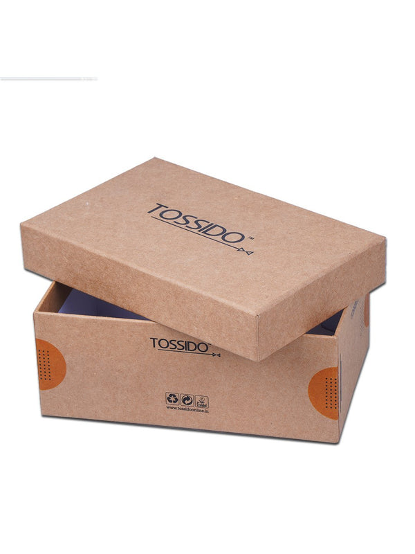 Cardboard Necktie, Cufflink & Pocket Square Box - TOSSIDO