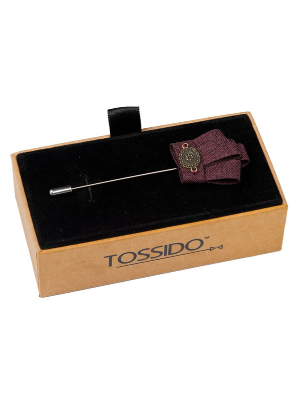Carnation Lapel Pin - TOSSIDO