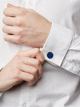Cerulean Solid Cufflink - TOSSIDO