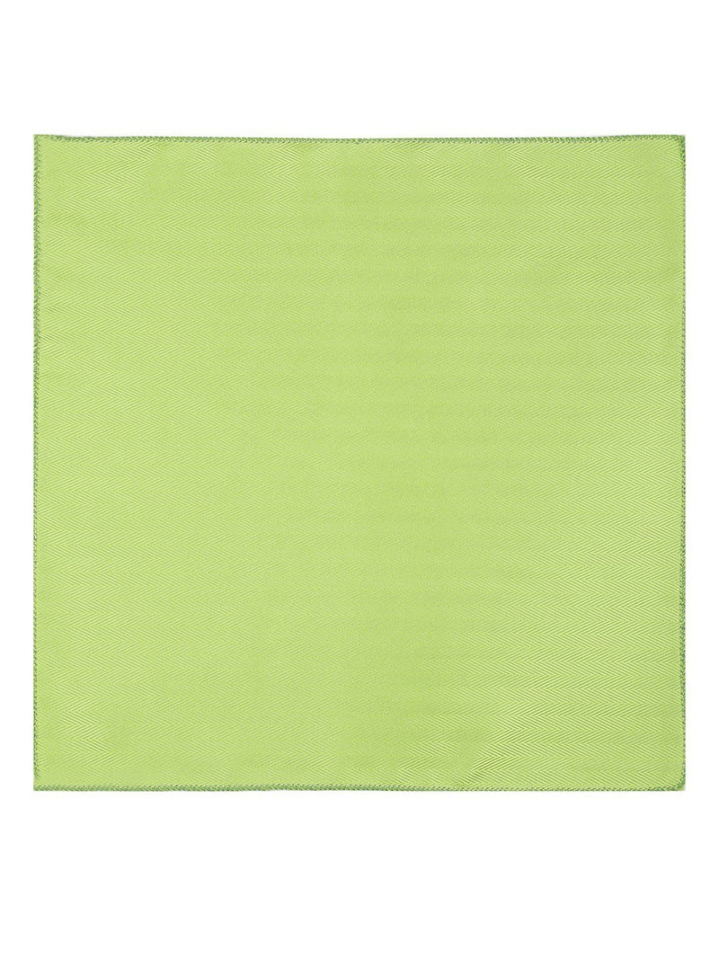 Chartreuse Green Cravat & Pocket square - TOSSIDO