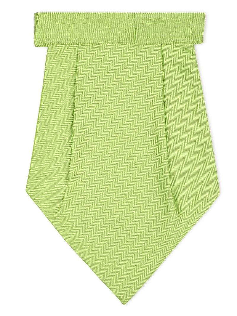 Chartreuse Green Cravat & Pocket square - TOSSIDO