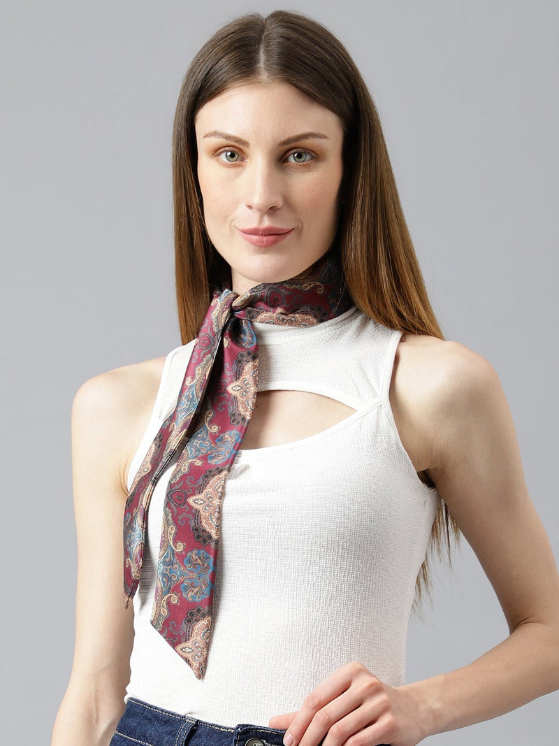 Classical Bar Scarf and Bag Scarf Set - TOSSIDO