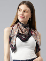 Classical Bar Scarf and Bag Scarf Set - TOSSIDO