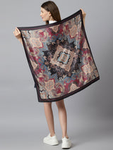 Classical Bar Scarf and Bag Scarf Set - TOSSIDO
