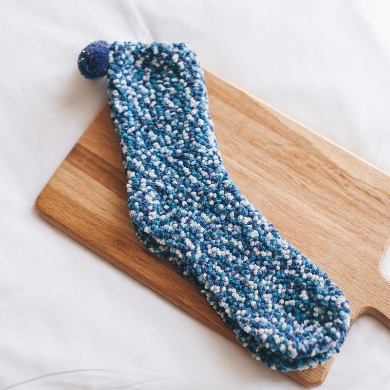 Cozy Cupcake Pom Pom Socks for Winter - TOSSIDO