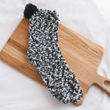 Cozy Cupcake Pom Pom Socks for Winter - TOSSIDO