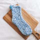 Cozy Cupcake Pom Pom Socks for Winter - TOSSIDO