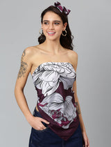 Dallying Scarf & Bag Scarf Set - TOSSIDO