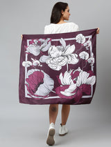 Dallying Scarf & Bag Scarf Set - TOSSIDO