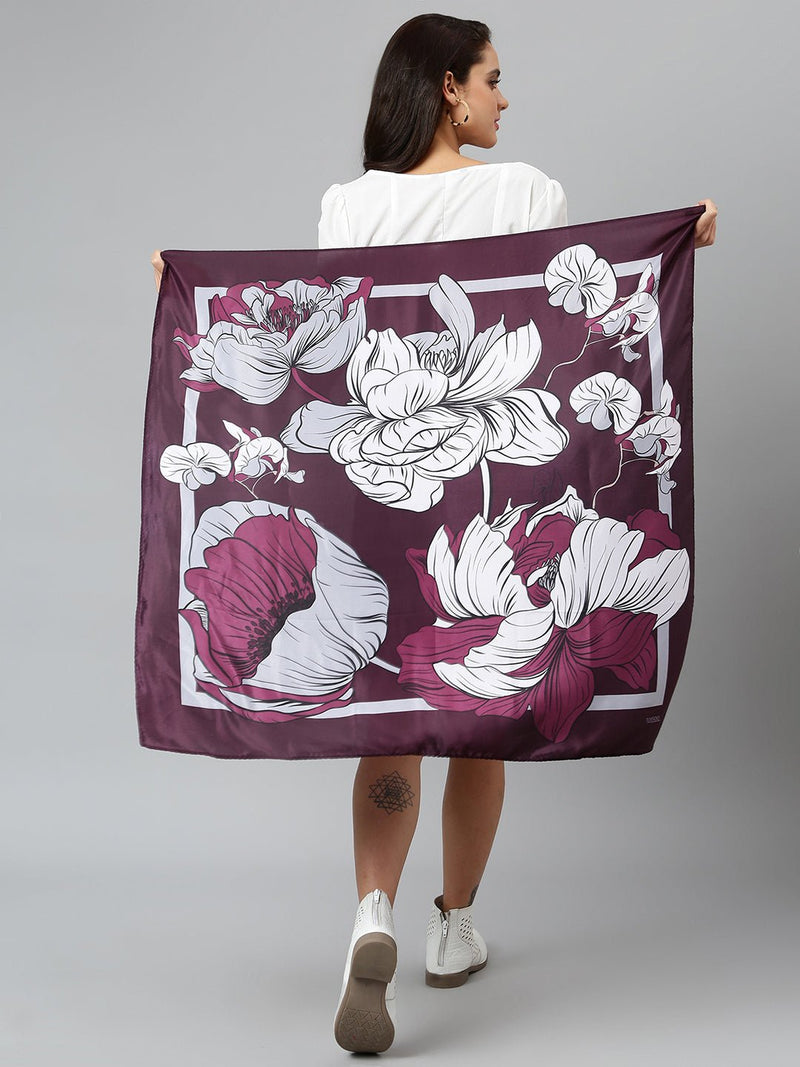 Dallying Scarf & Bag Scarf Set - TOSSIDO