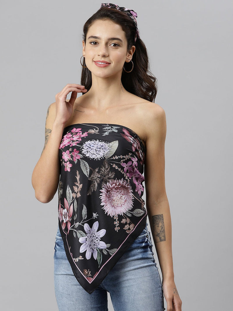 Ecstatic Scarf & Bag Scarf Set - TOSSIDO