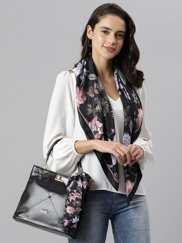 Ecstatic Scarf & Bag Scarf Set - TOSSIDO