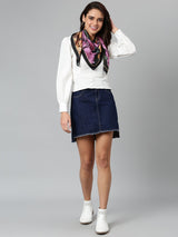 Efflorescence Scarf & Bag Scarf Set - TOSSIDO
