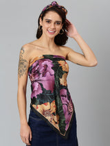 Efflorescence Scarf & Bag Scarf Set - TOSSIDO