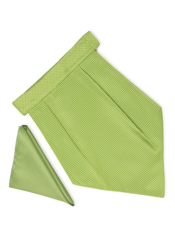 Emerald Green Cravat & Pocket square - TOSSIDO