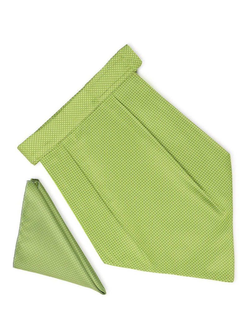 Emerald Green Cravat & Pocket square - TOSSIDO