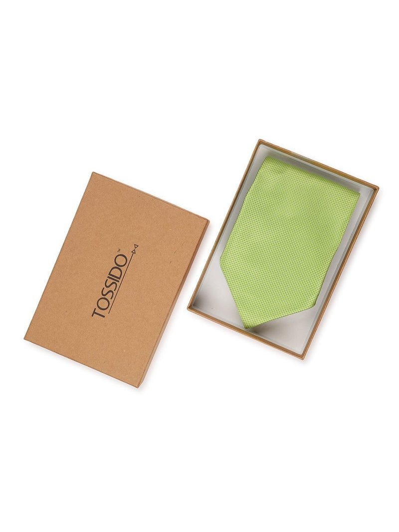 Emerald Green Cravat & Pocket square - TOSSIDO
