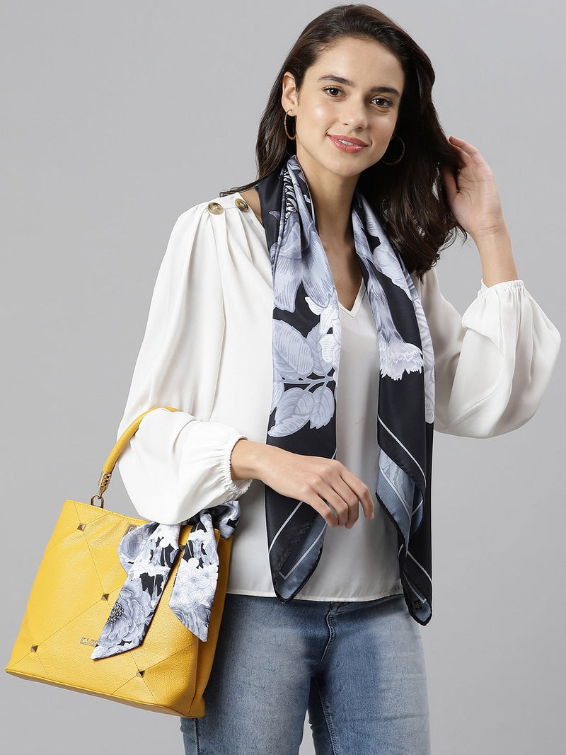 Esthetic Scarf & Bag Scarf Set - TOSSIDO