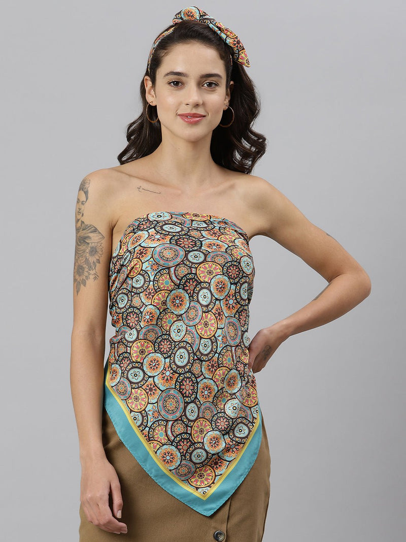 Euphoric Scarf & Bag Scarf Set - TOSSIDO