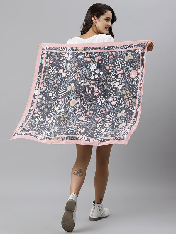 Flowerida Scarf & Bag Scarf Set - TOSSIDO