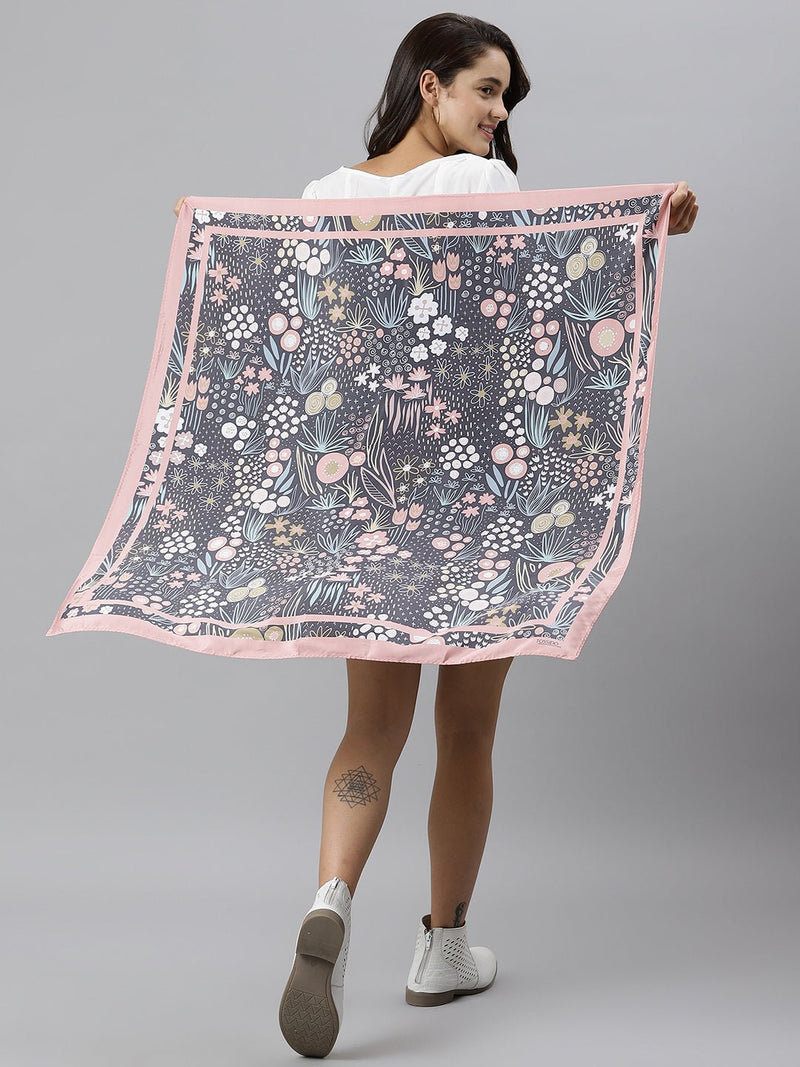 Flowerida Scarf & Bag Scarf Set - TOSSIDO