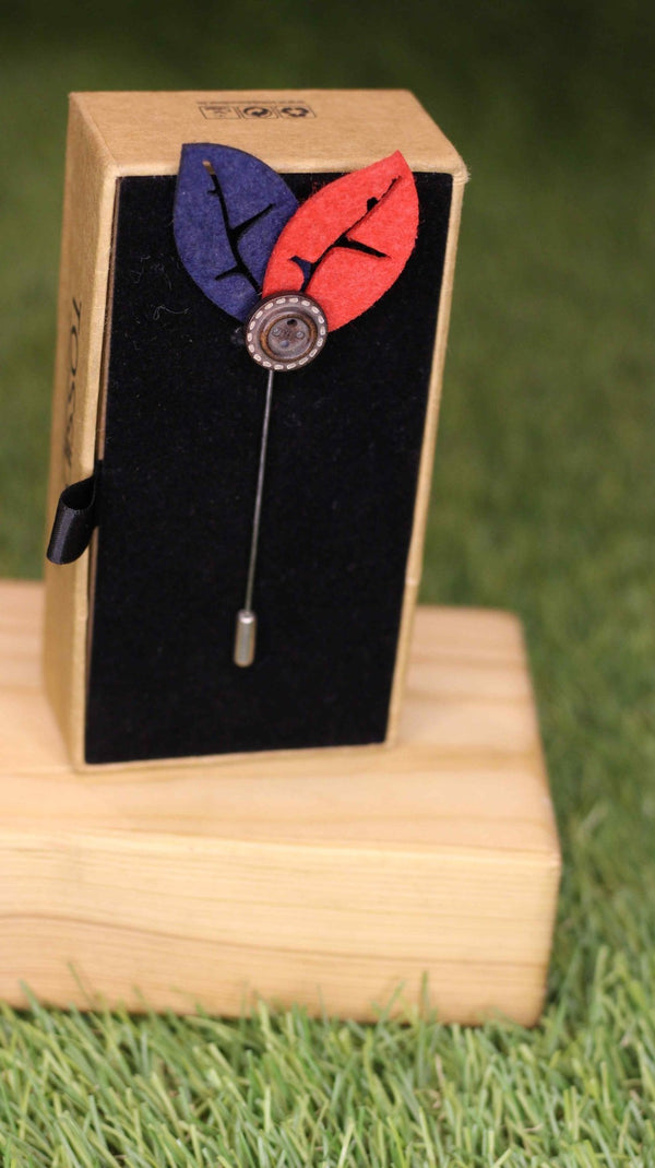 Foliate Lapel Pin - TOSSIDO