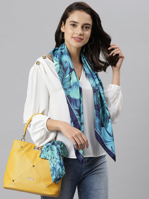 Frond Scarf & Bag Scarf Set - TOSSIDO