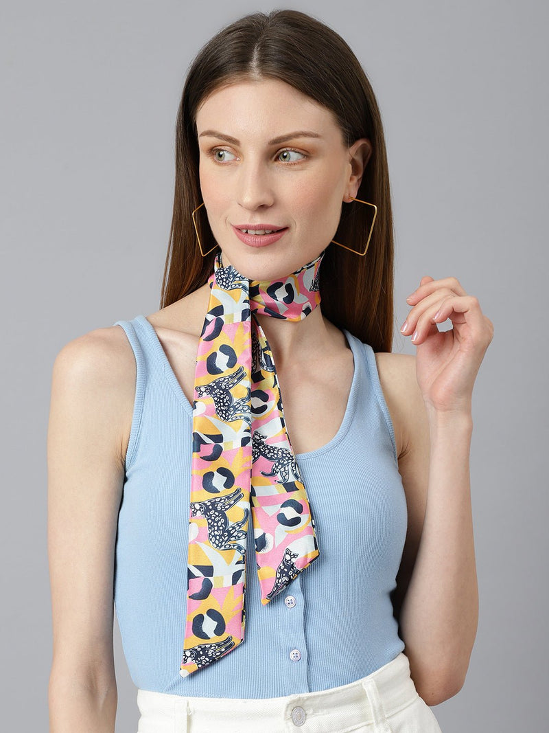 Gelato Pink Scarf and Bag Scarf Set - TOSSIDO
