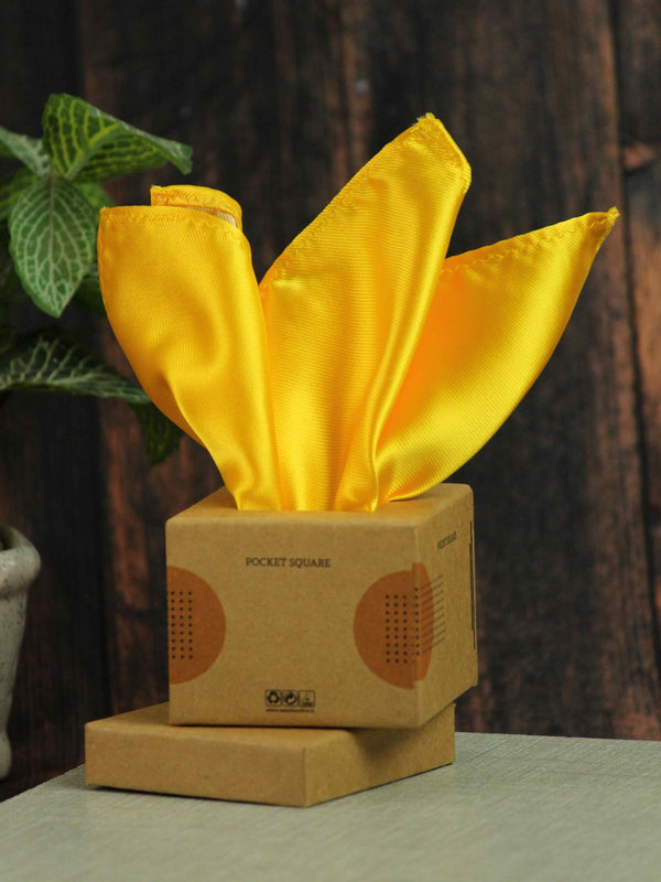 Glossy Tango Pocket Square - TOSSIDO